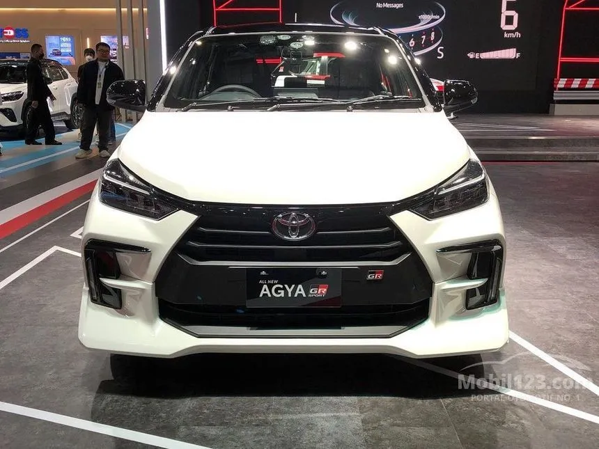 Jual Mobil Toyota Agya 2023 GR Sport 1.2 di DKI Jakarta Automatic Hatchback Marun Rp 230.000.000