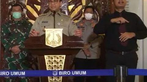 Polemik Ojol di PSBB DKI, Anies Ikuti Aturan dari Terawan dan Bukan Luhut