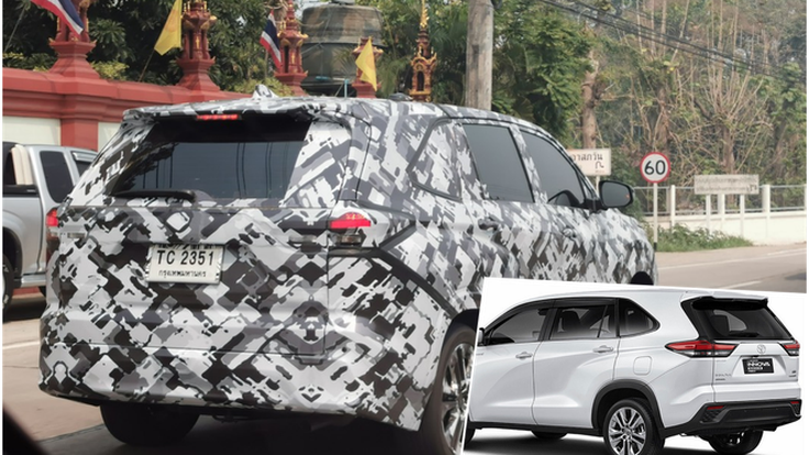 Spyshots : All NEW Toyota INNOVA 2023 วิ่งทดสอบในไทย คาดใกล้เปิดตัว