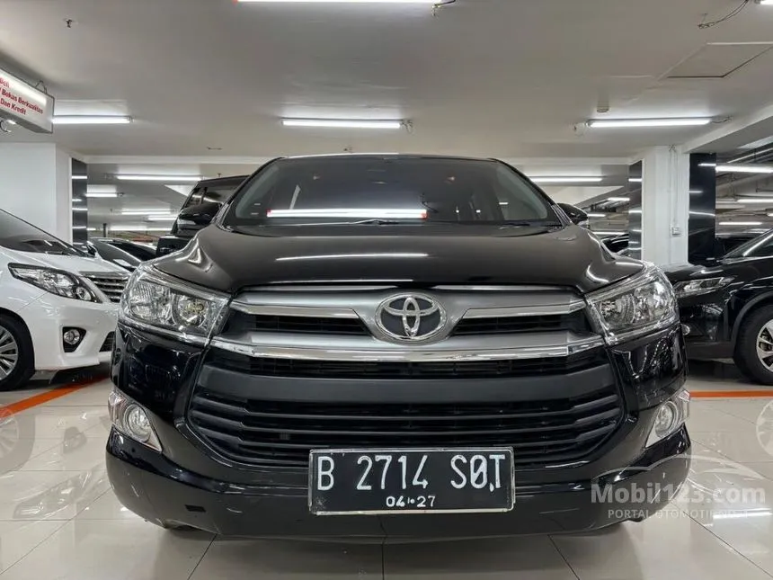 Jual Mobil Toyota Kijang Innova 2017 V 2.4 di DKI Jakarta Automatic MPV Hitam Rp 318.000.000