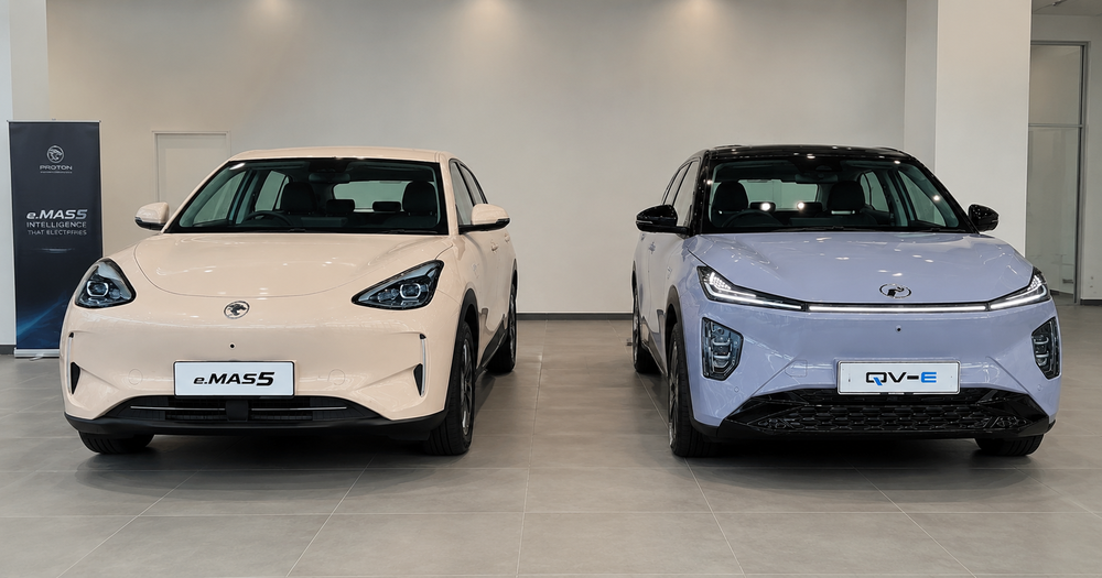 Proton e.MAS 5 vs Perodua QV-E: Full Comparison