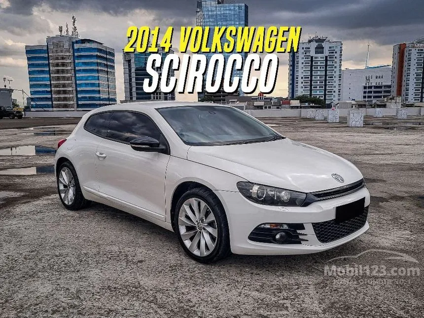 Jual Mobil Volkswagen Scirocco 2013 TSI 1.4 di DKI Jakarta Automatic Hatchback Putih Rp 224.000.000
