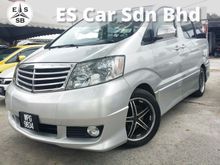 2003 Toyota Alphard 2.4 MZG power door. power curtain, no gst charge. reg 2006