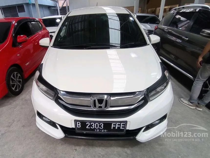 Jual Mobil Honda Mobilio 2019 E 1.5 di Banten Automatic MPV Putih Rp 159.000.000