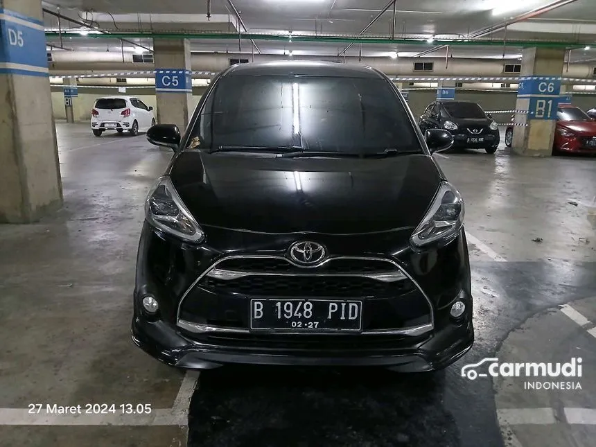 Jual Mobil Toyota Sienta 2017 Q 1.5 di DKI Jakarta Automatic MPV Hitam Rp 179.000.000