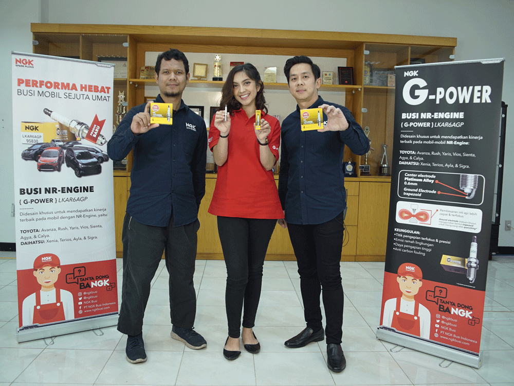 NGK Rilis Busi Khusus Mobil Sejuta Umat Toyota dan Daihatsu