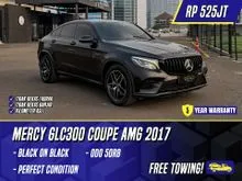 2017 Mercedes-Benz GLC300 2.0 AMG Line Coupe Black Hitam Mercy GLC 300 Mercy GLC 300