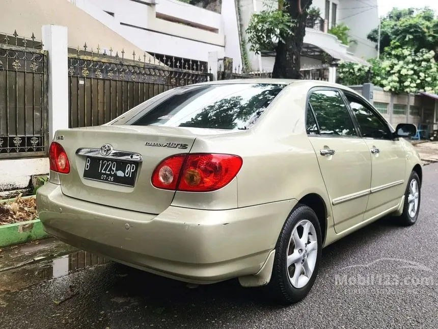 Jual Mobil Toyota Corolla Altis 2002 G 1.8 di DKI Jakarta Manual Sedan ...