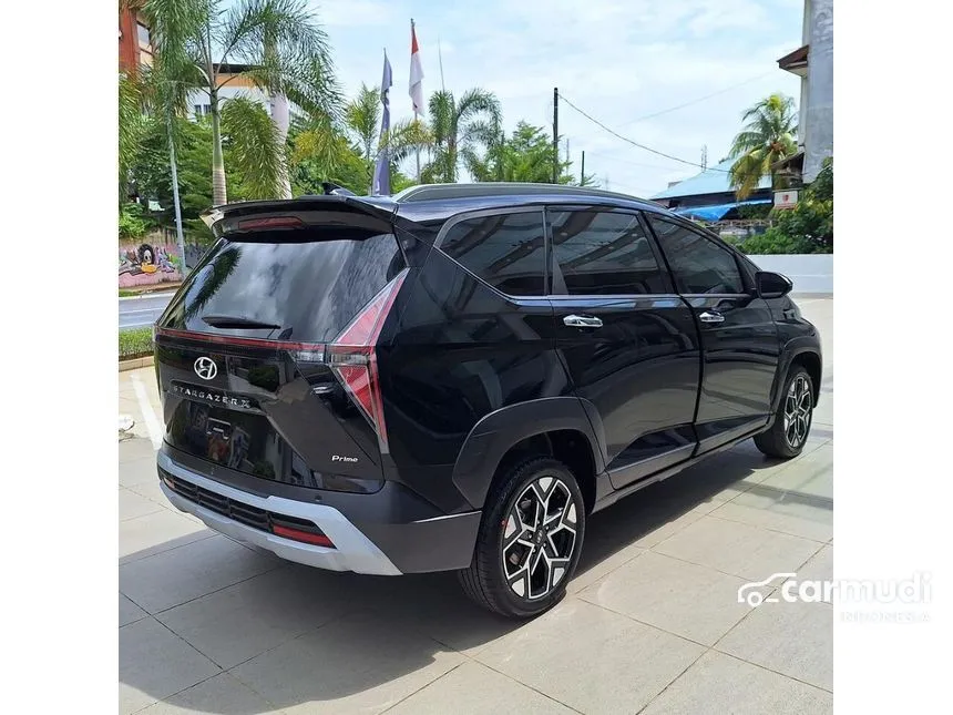Jual Mobil Hyundai Stargazer X 2024 Prime 1.5 di Banten Automatic Wagon Hitam Rp 315.000.000