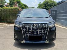 TDP 250 JUTA TOYOTA ALPHARD 2.5 G ATPM FACELIFT 2019 2020 BLACK ON BEIGE