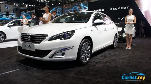 Beijing 2016: Peugeot 408 Shown with Three Engines
