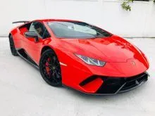 2017 Lamborghini Huracan 5.2 Performante Coupe Perfect Condition