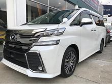 2015 Toyota Vellfire 3.5 ZAG Full spec 4 cam