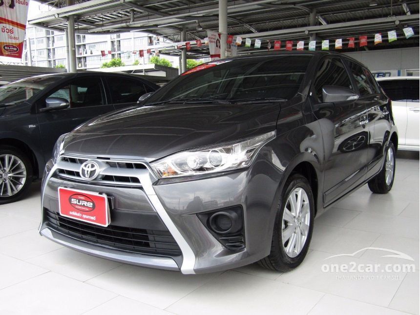 toyota yaris 2015 ป 13 17 g 1 2 เก ยร อ ตโนม ต ส เทา toyota yaris 2015 ป 13 17 g 1 2 เก ยร อ ตโนม ต ส เทา