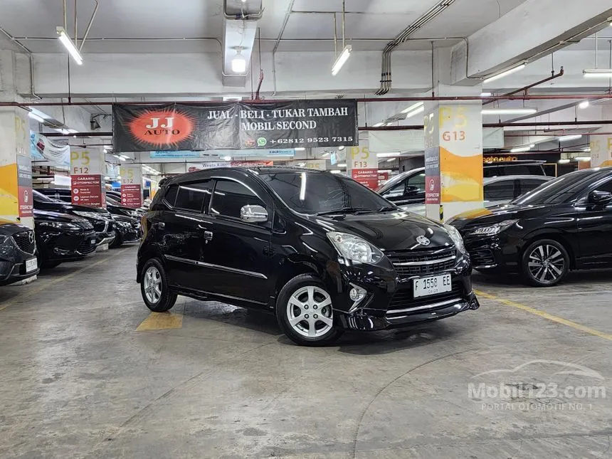 Jual Mobil Toyota Agya 2014 TRD Sportivo 1.0 di DKI Jakarta Automatic Hatchback Hitam Rp 83.000.000