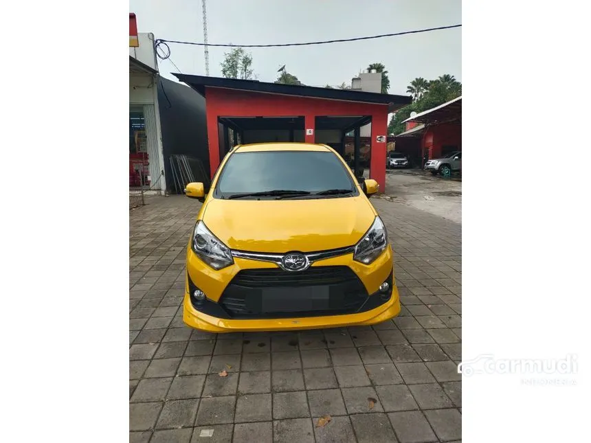Jual Mobil Toyota Agya 2019 TRD 1.2 di Jawa Barat Automatic Hatchback Kuning Rp 132.000.000