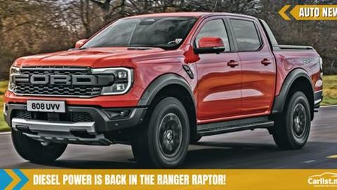 2023 BIMS: Ford introduces 2.0L turbodiesel variant of the Ranger Raptor