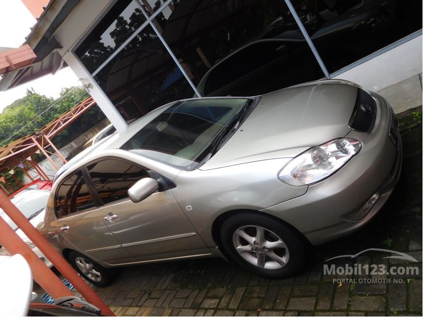 Jual Mobil  Toyota  Corolla  Altis  2003  G  1 8 di Jawa Barat 