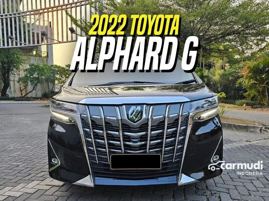 2022 Toyota Alphard G MPV