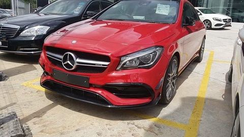 Facelifted Mercedes-Benz CLA Spotted At A Dealership In Malaysia