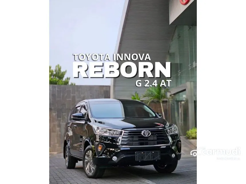 Jual Mobil Toyota Kijang Innova 2023 G 2.4 di DKI Jakarta Automatic MPV Hitam Rp 397.000.000
