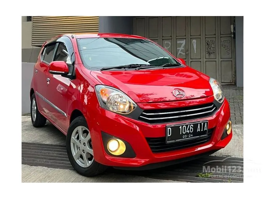 Jual Mobil Daihatsu Ayla 2019 X 1.0 di Jawa Barat Automatic Hatchback Merah Rp 117.000.000