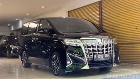 Toyota Alphard Bekas 2020 Varian Tertinggi Ini Baru Jalan 252 KM, Barang Langka