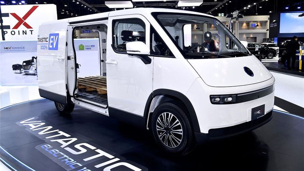 NEX เปิดตัวรถตู้ไฟฟ้าต้นแบบ  NEX VANTASTIC ระยะทาง 333 กม. 