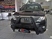 Toyota Fortuner G vnturbo at trd diesel 2013 hitam km 62rb