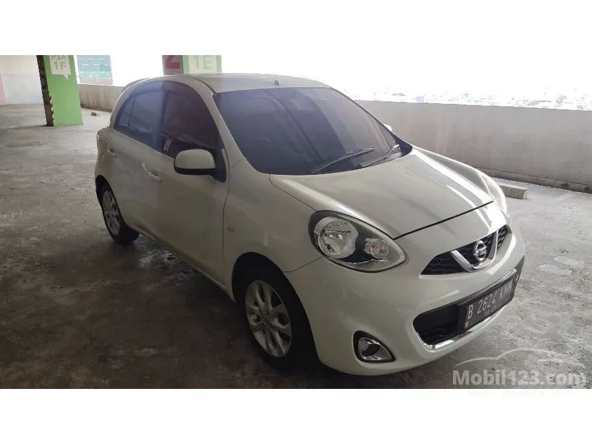 Jual Mobil Nissan March 2015 1.2L XS 1.2 di DKI Jakarta Automatic Hatchback Putih Rp 115.000.000