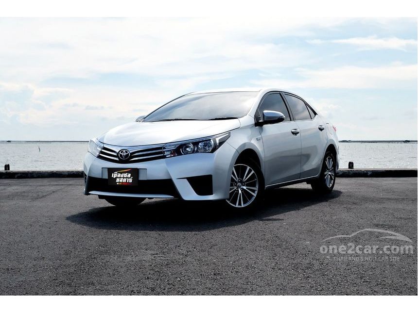 Toyota Corolla Altis 2015 E 1.8 in ภาคตะวันออก Automatic Sedan สีเทา ...