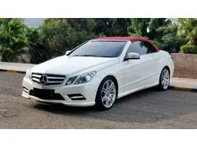 2012 Mercedes-Benz E250 1.8 AMG Coupe Convertible (C207) Facelift AT Putih Metalik - LOW MILES 9RIBU ASLI ANTIK - RARE ITEM - PERFECT CONDITION