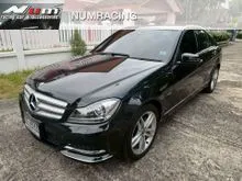 2012 Mercedes-Benz C250 1.8 W204 (ปี 08-14) Avantgarde BlueEFFICIENCY Sedan