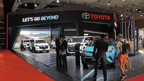 Toyota Kumpulkan Transaksi Rp 1,1 Triliun di Telkomsel IIMS 2019