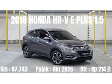 2018 Honda HR-V 1.5 E SUV GANTENG DISKON HINGGA 10 JUTA PLUS GARANSI MESIN TRANSMISI 1 TAHUN