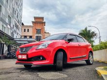 2017 Suzuki Baleno 1.4 GL Hatchback Merah Low KM 10ribuan Kredit Mudah SIAP DIBANTU