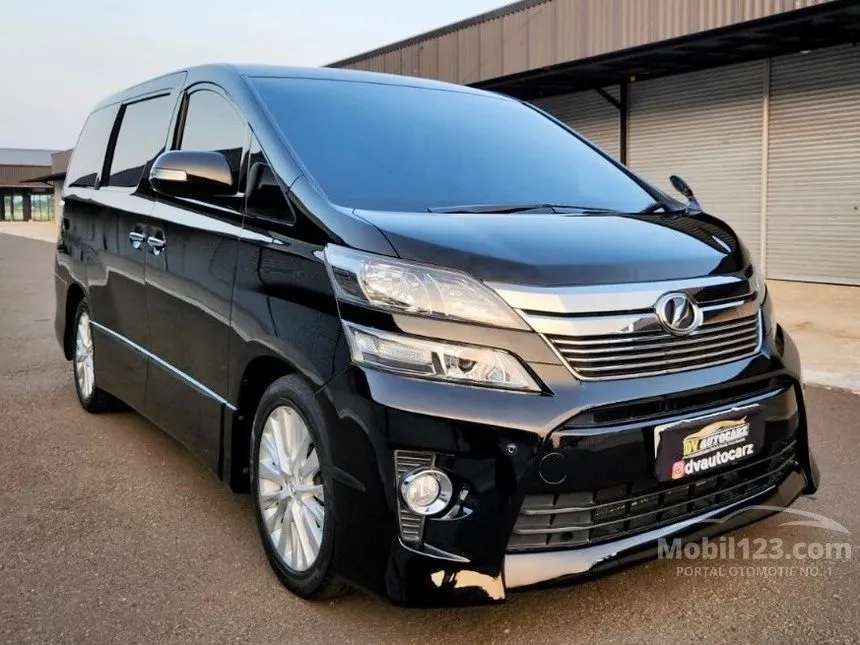 Jual Mobil Toyota Vellfire 2013 Z 2.4 di DKI Jakarta Automatic Van Wagon Hitam Rp 278.000.000