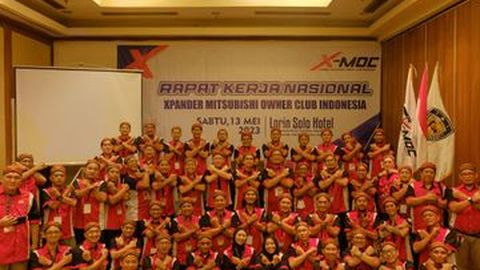 X-MOC Gelar Rakernas, Halbilnas di Solo sambil Bantu Gerakkan Ekonomi