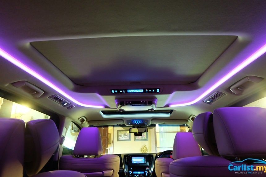 vellfire interior light