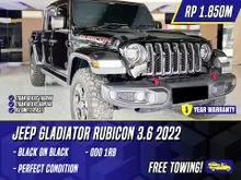 2021 Jeep Gladiator 3.6 Rubicon Pickup Black Hitam