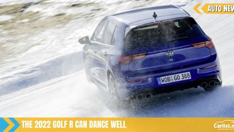 Volkswagen Has Given The 2022 Golf R A Neat Party Trick