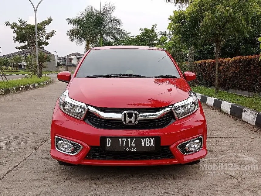 Jual Mobil Honda Brio 2019 Satya E 1.2 di Jawa Barat Manual Hatchback Merah Rp 135.000.000
