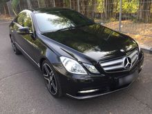 Mercedes Benz E250 Coupe AMG tahun 2011 hitam