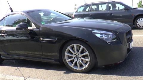 VIDEO: 2016 Mercedes-Benz SLC Spied, Facelifted SLK Replacement