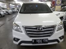 Toyota Kijang Innova 2.0 E 2014 manual upgrade tipe G gress siap pakai