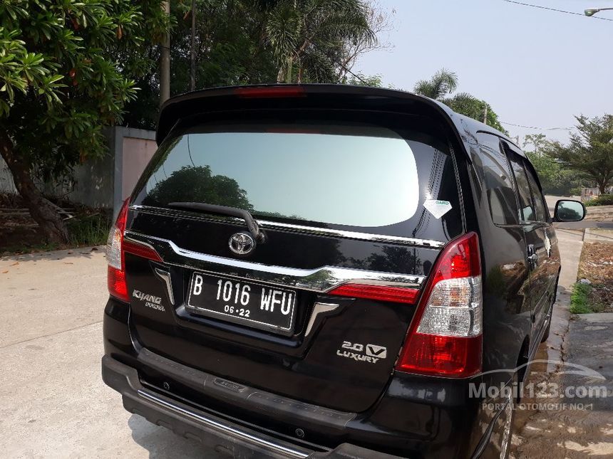 Jual Mobil Toyota Kijang Innova 2012 G Luxury 2.0 di DKI 