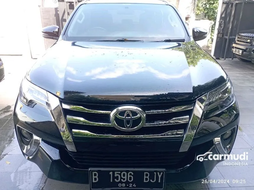 Jual Mobil Toyota Fortuner 2019 G 2.4 di DKI Jakarta Automatic SUV Hitam Rp 369.000.000