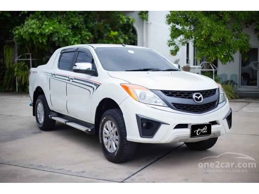 2013 Mazda BT-50 PRO Hi-Racer Double Cab (White) Pickup