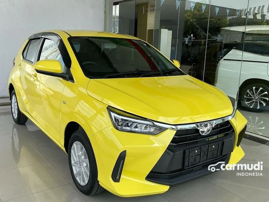 Jual Mobil Toyota Agya 2024 G 1.2 di Banten Automatic Hatchback Kuning Rp 160.400.000