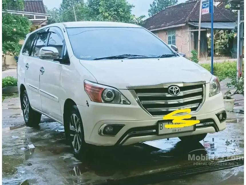 Jual Mobil Toyota Kijang Innova 2014 G 2.0 di Sumatera Selatan Automatic MPV Putih Rp 232.000.000